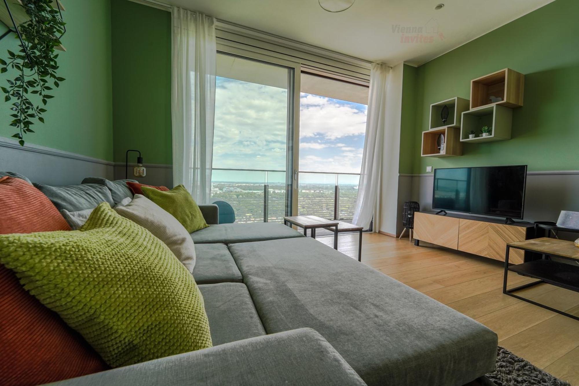 Triiiple 7Heaven - Amazing View On Top Floor With Rooftop Pool ウィーン エクステリア 写真